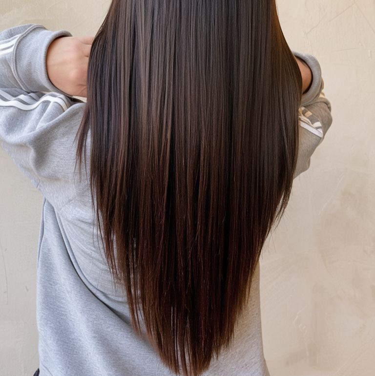 Стрижка женская  (длинные волосы )