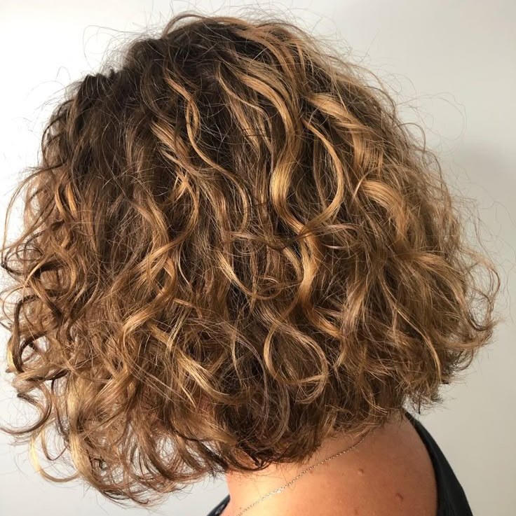 Биозавивка волос короткий волос