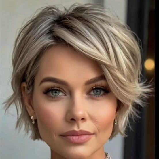 Мелирование коротких волос