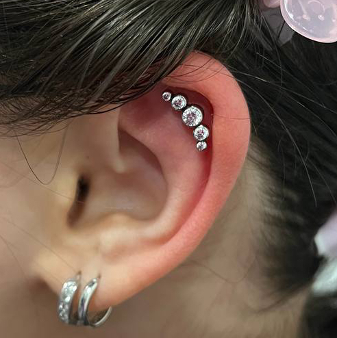 Пирсинг флэт