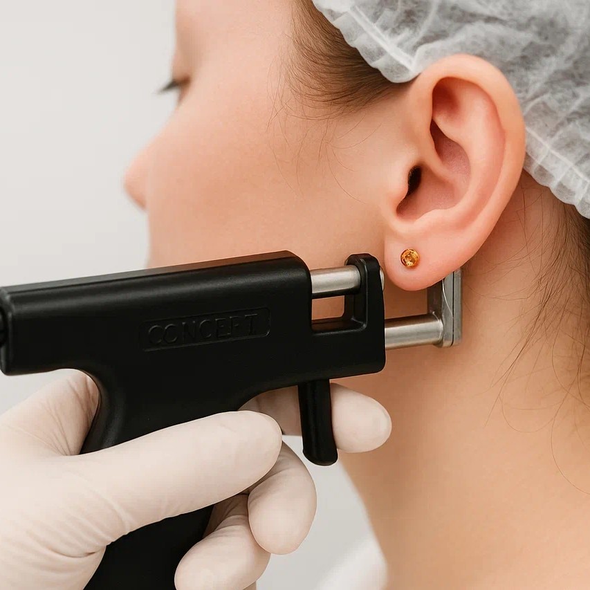 Прокол ушей