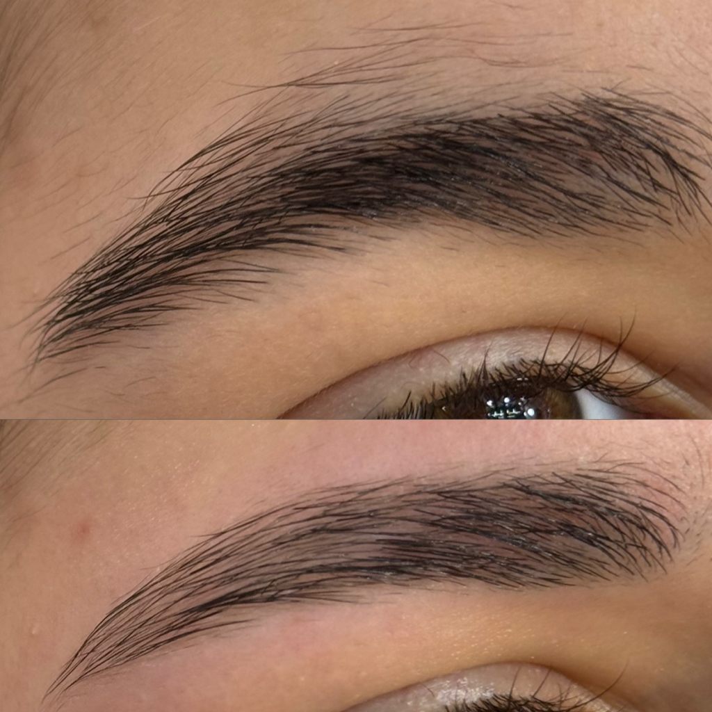 Оформление и коррекция бровей пинцет/воск (без окрашивания)