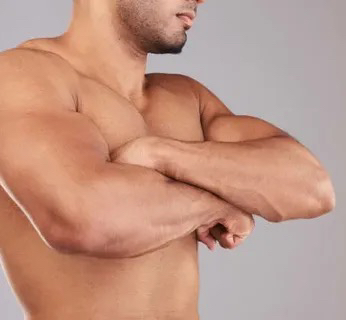 Руки до локтей