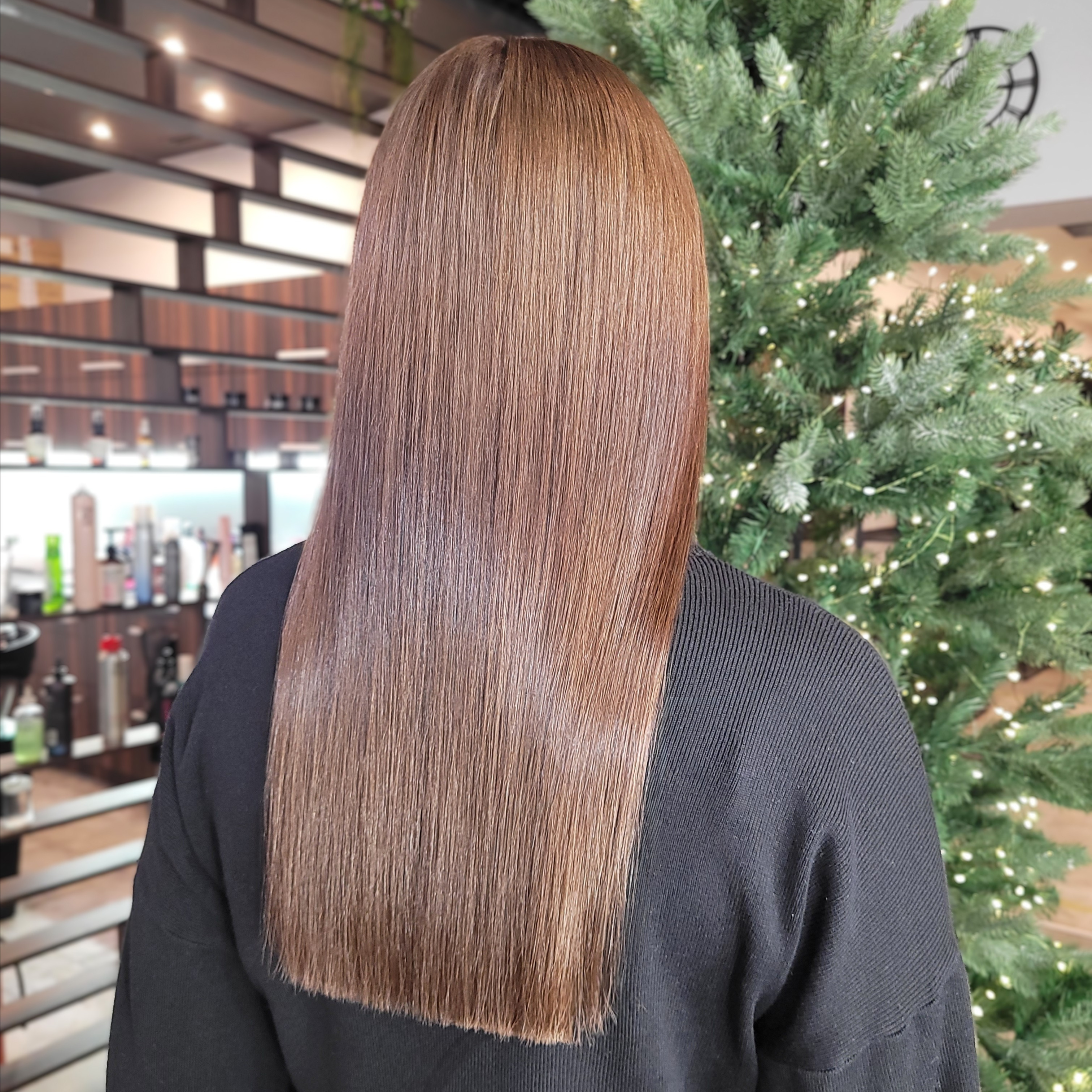 Окрашивание волос в тон