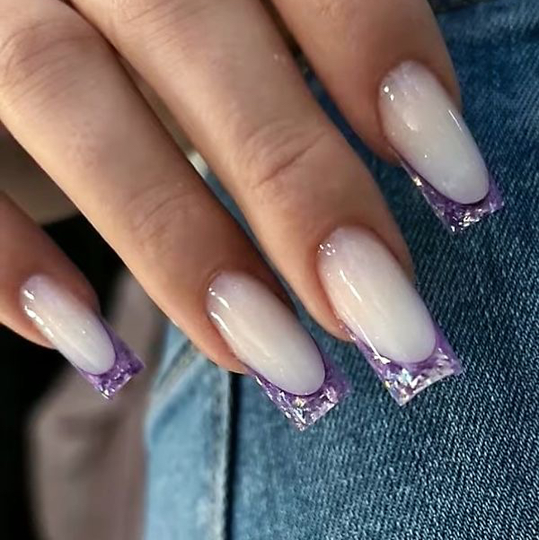 Выкладной френч, аквариумные дизайны (наращивание)