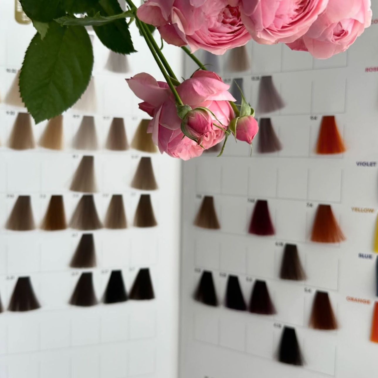 Первичная консультация с тест прядью