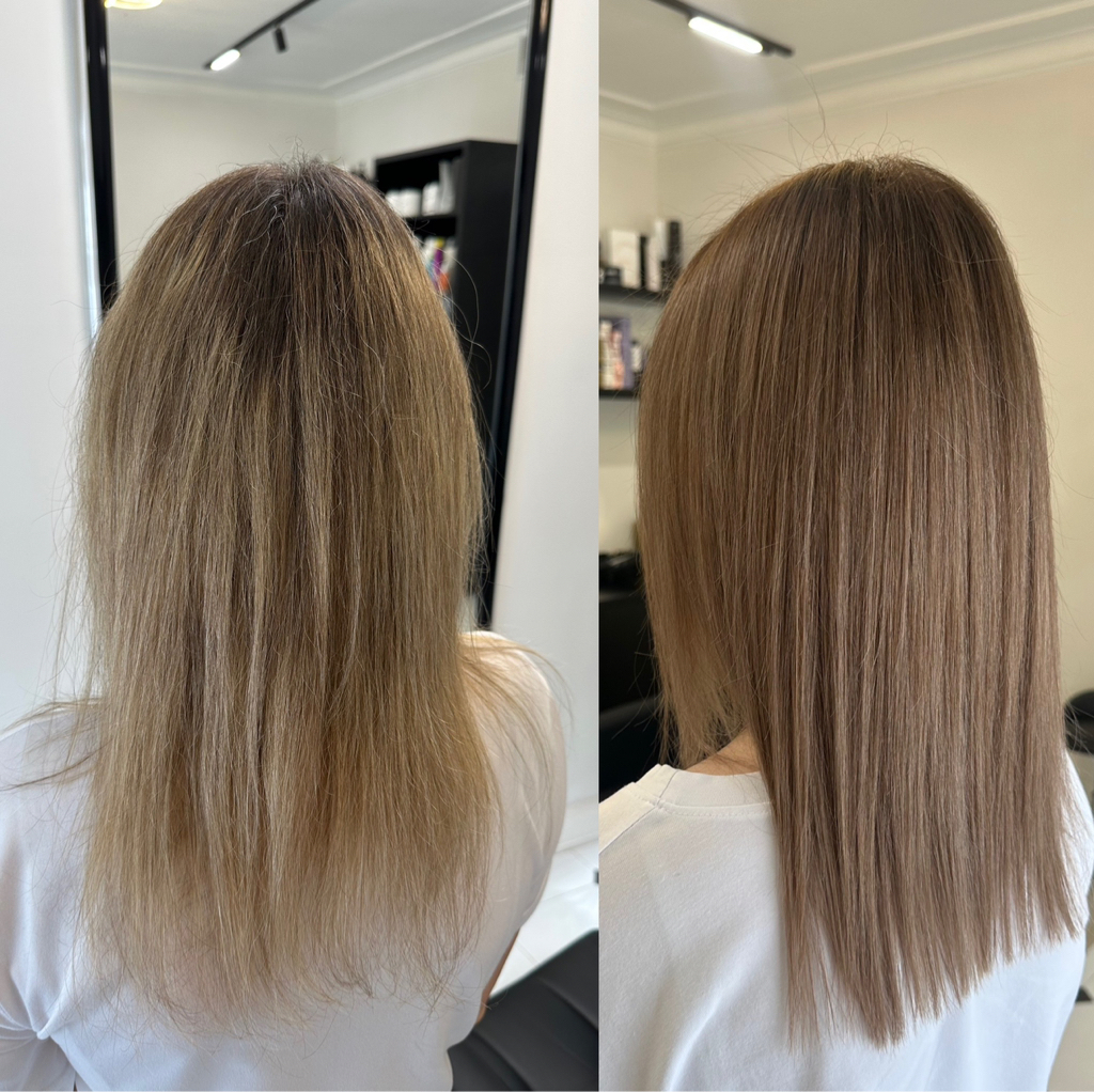 Окрашивание волос тон в тон