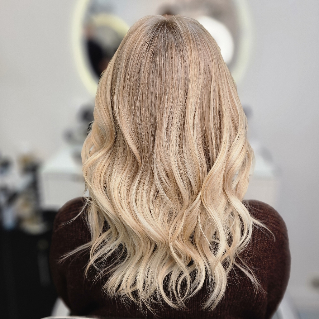 Сложное окрашивание french balayage/рельефная техника (короткие волосы)