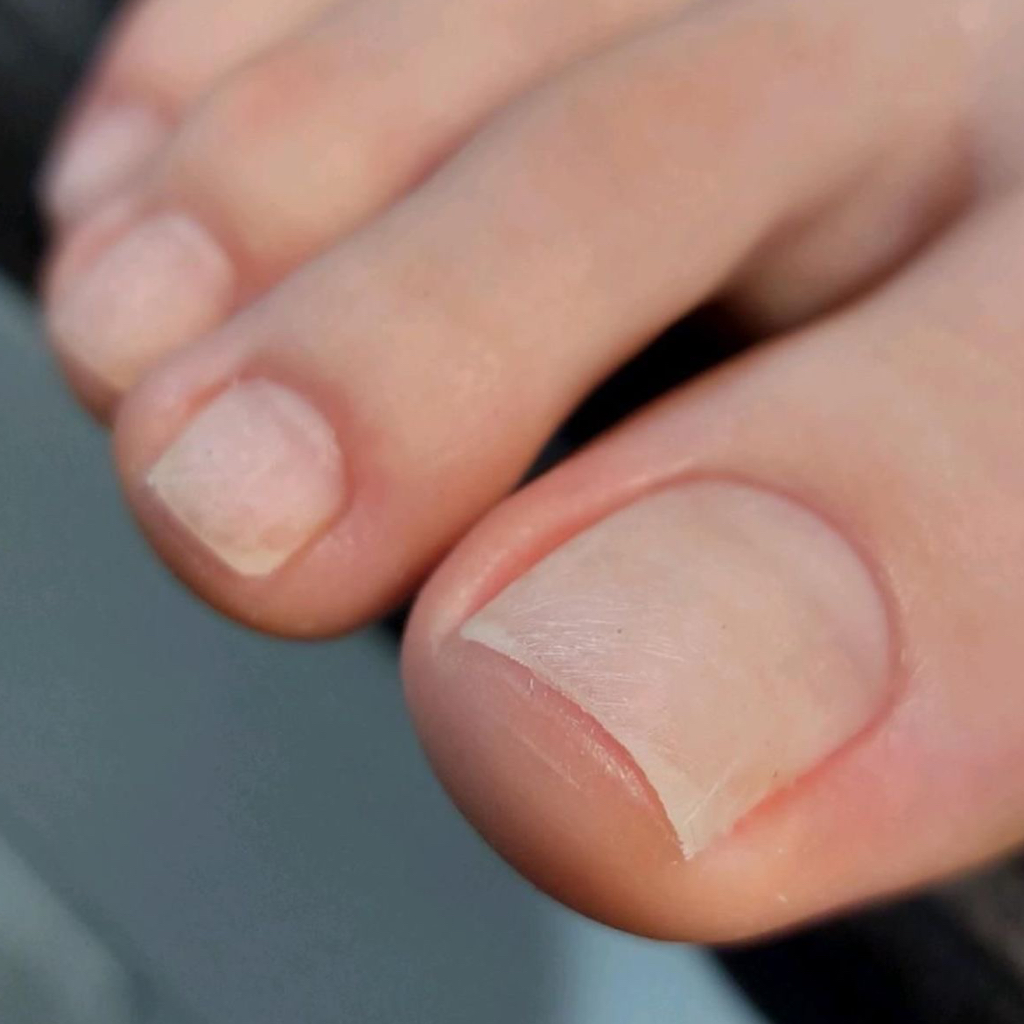 Педикюр без покрытия