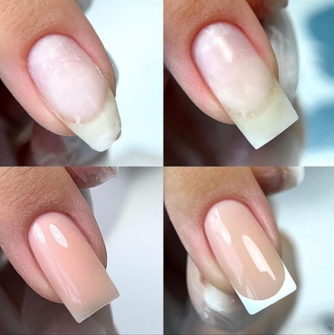 Укрепление Акрил-гелем, ремонт