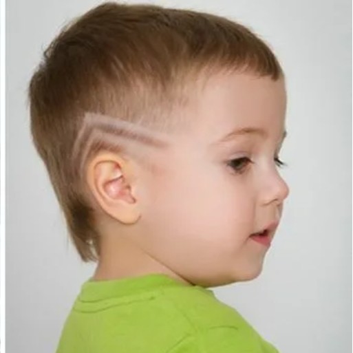 Детская стрижка для мальчиков до 7лет  (ножницы+машинка )