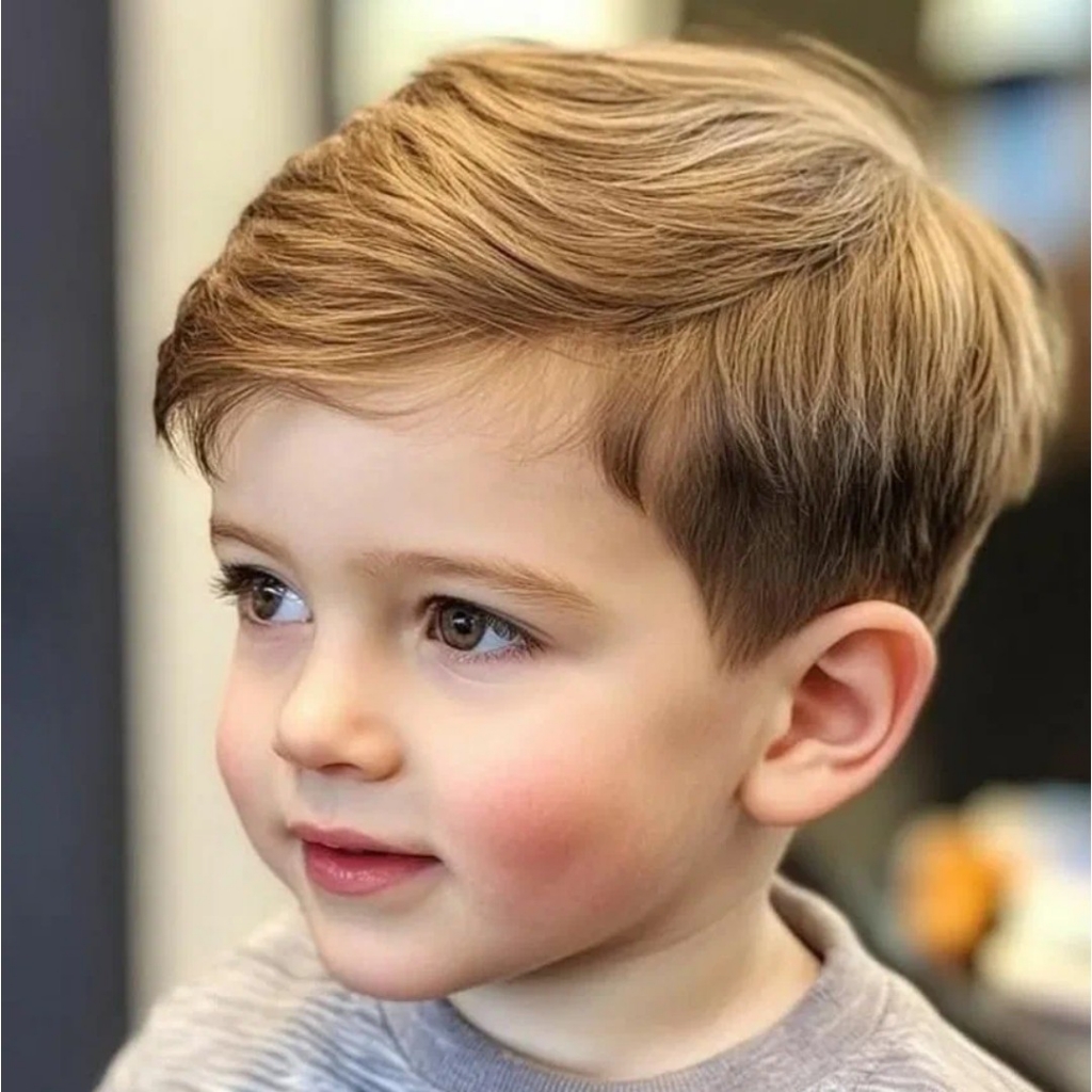 Детская стрижка для мальчиков до 7лет  (ножницы)