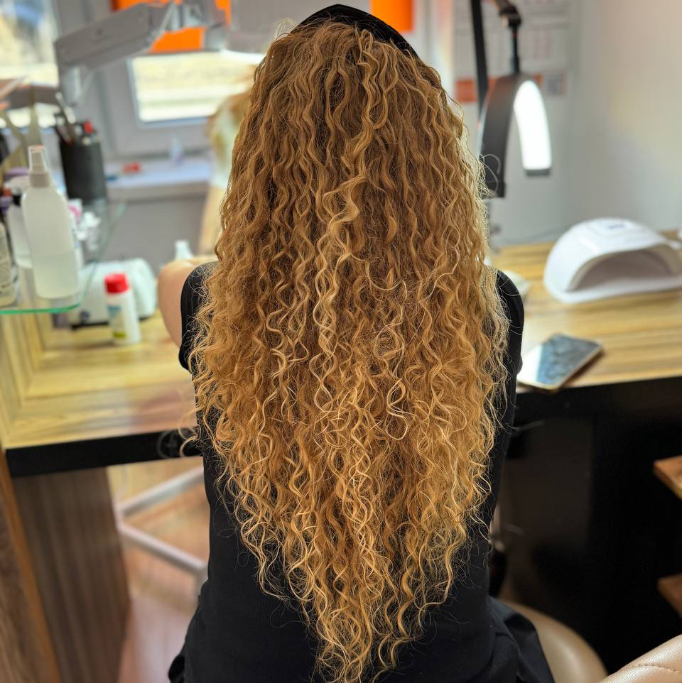 Курс/урок секреты УКЛАДКИ кудрявых волос ниже плеч