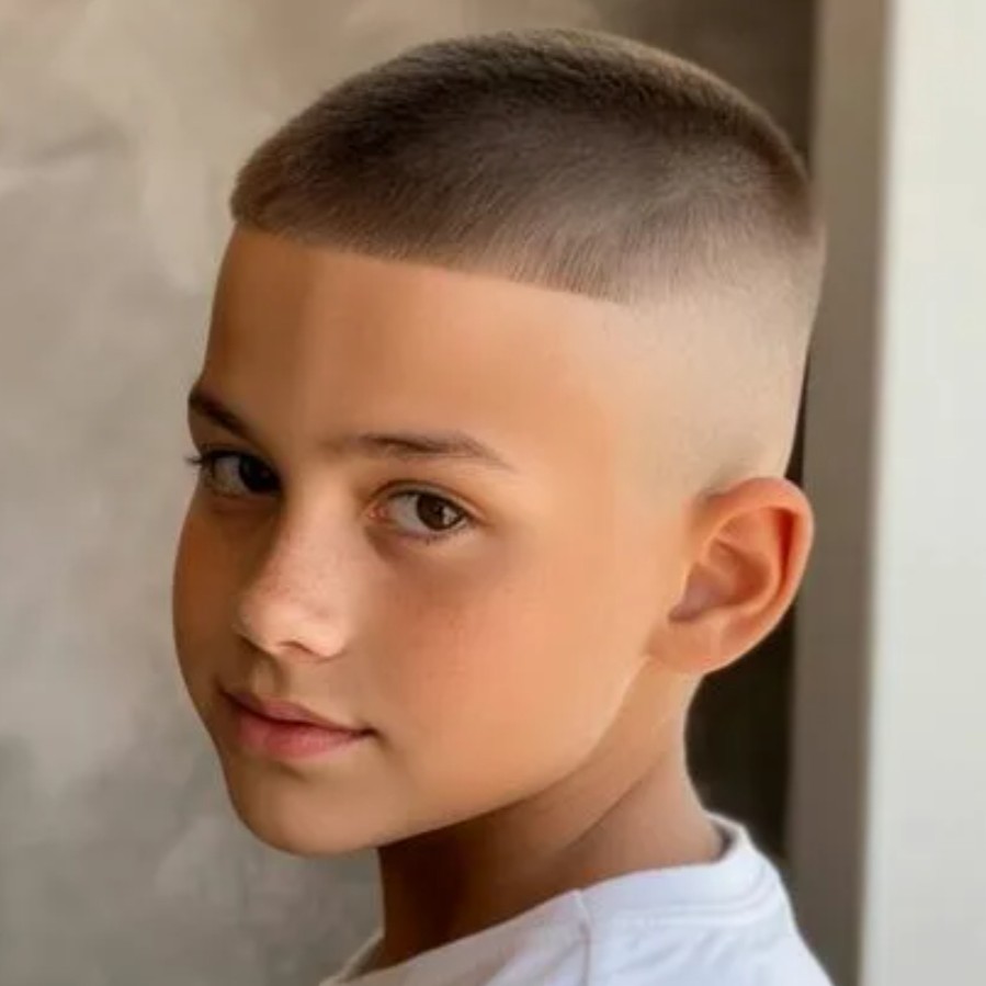 Детская стрижка для мальчиков от 7лет  (от 2ух насадок)