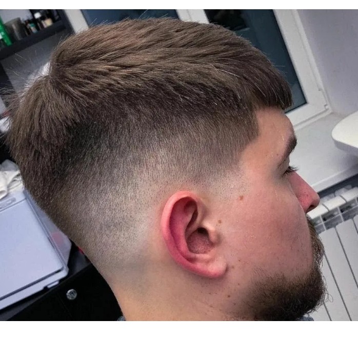 Мужская стрижка (ножницы+машинка)