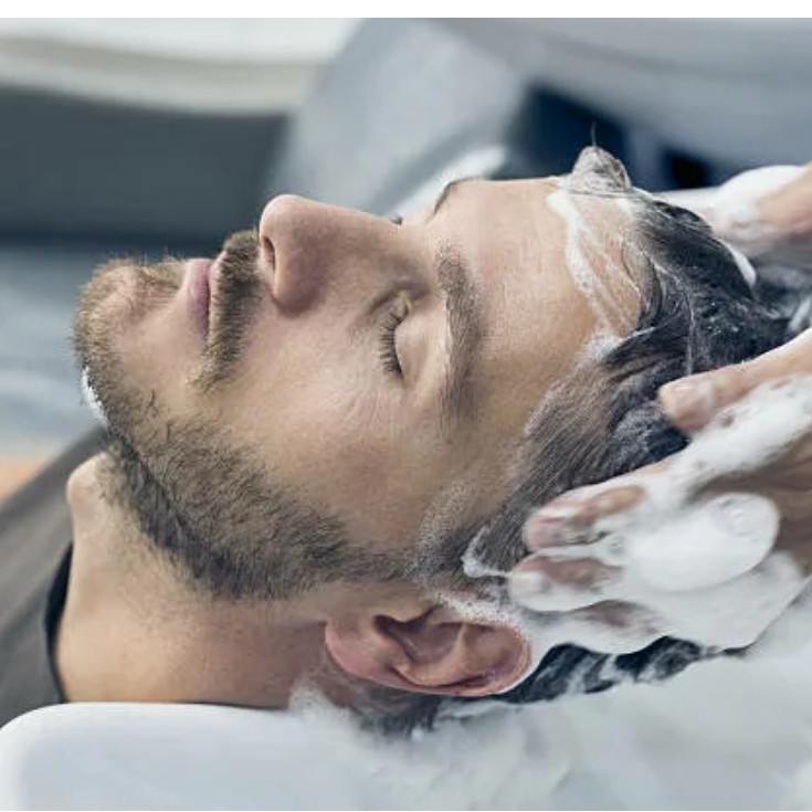 Мытьё волос (мужская)