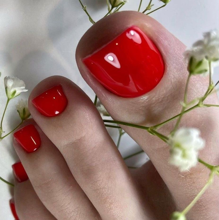 Педикюр аппаратный с покрытием