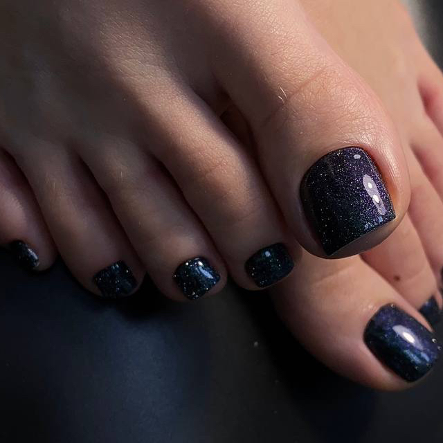 Полный педикюр с покрытием