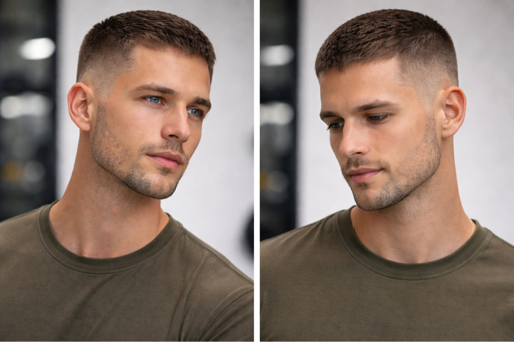 Стрижка мужская спортивная