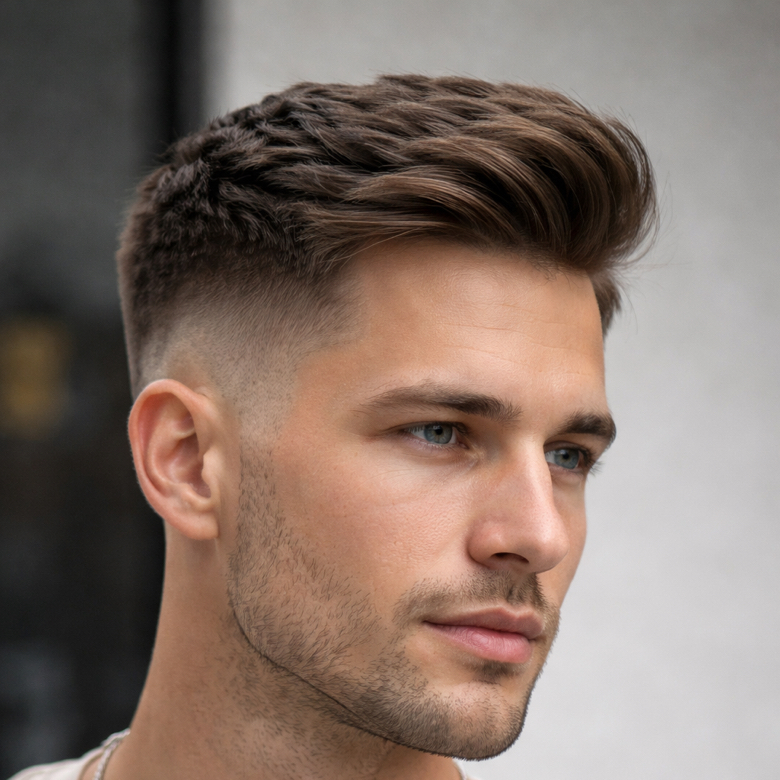 Стрижка мужская модельная