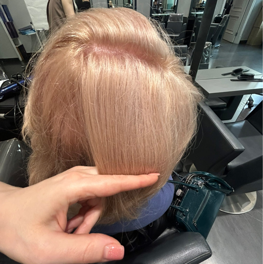 Окрашивание со стрижкой средние волосы до плеч