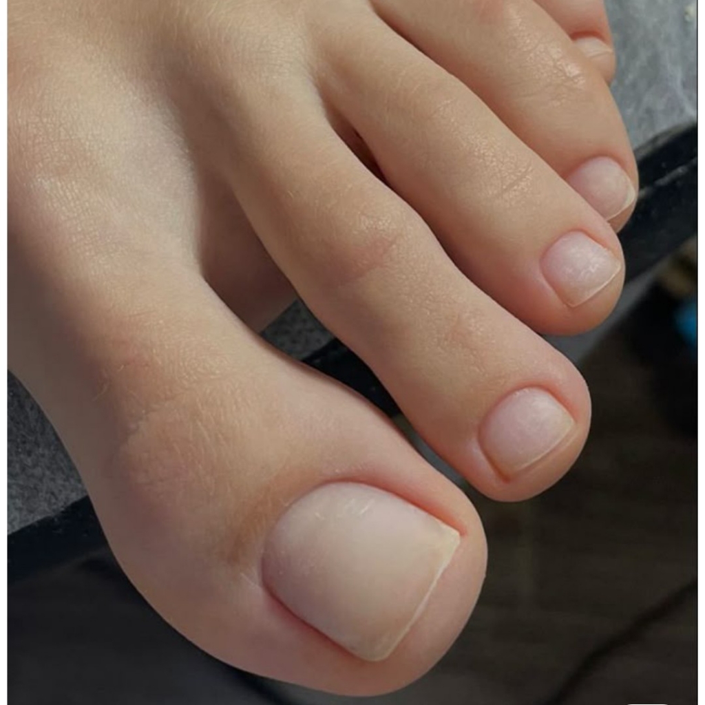 педикюр (пальчики) без покрытия гель лаком