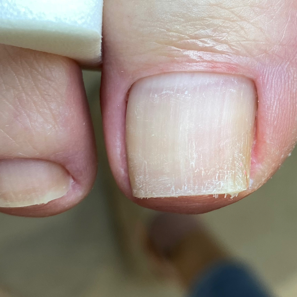 Педикюр без покрытия