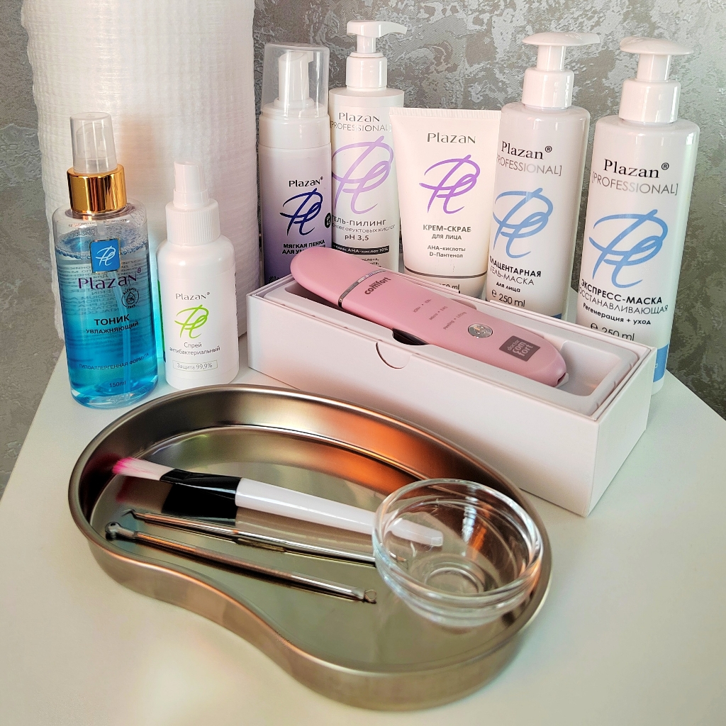 Комбинированная чистка лица (ультразвуковая/механическая)