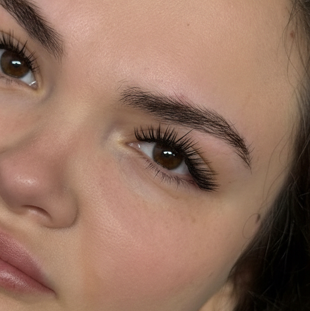 Наращивание ресниц 3д