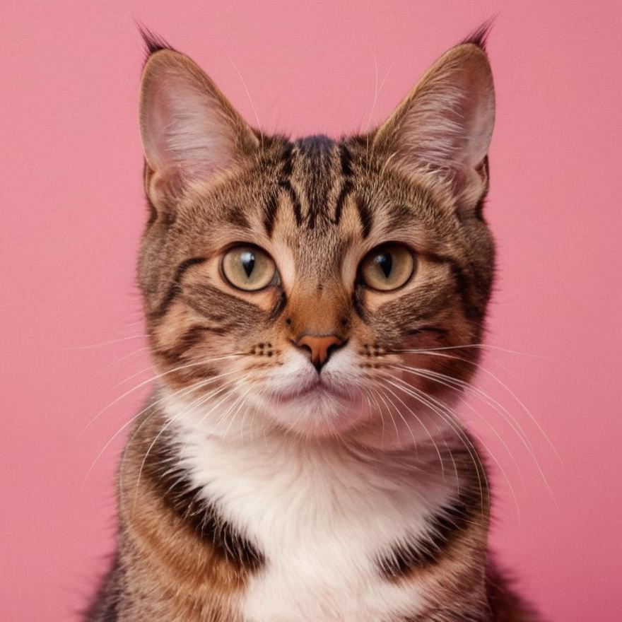 кот, кошка побрить пузо