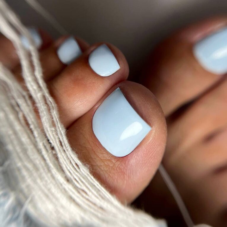 Педикюр палтчики с покрытием