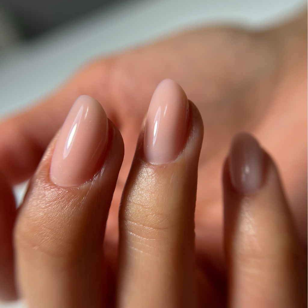 Naturnagelverstärkung mit Gel