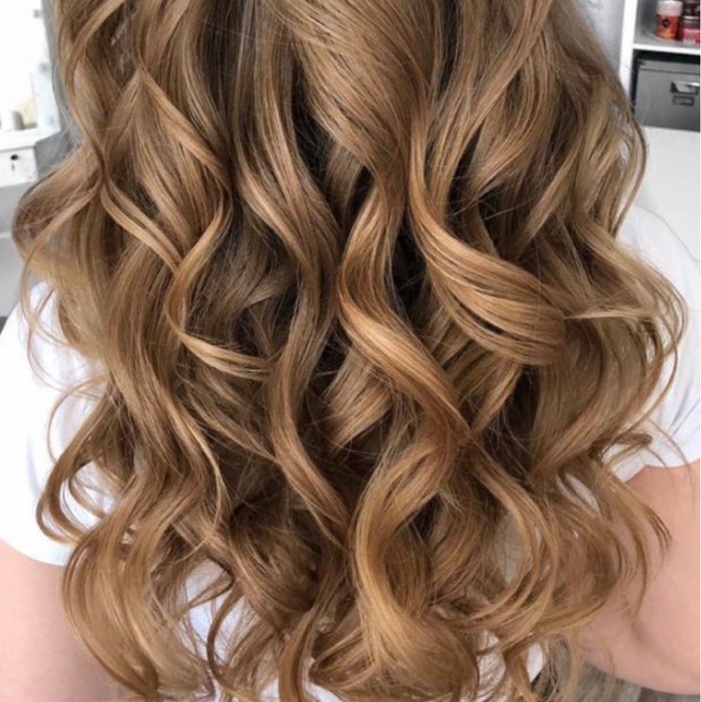 Укладка локоны+гофре (БЕЗ УКЛАДОЧНЫХ СРЕДСТВ)