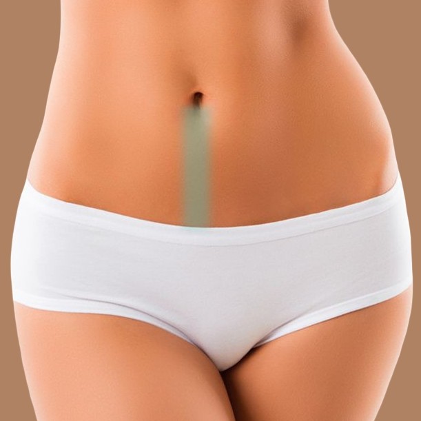 Дорожка на животе