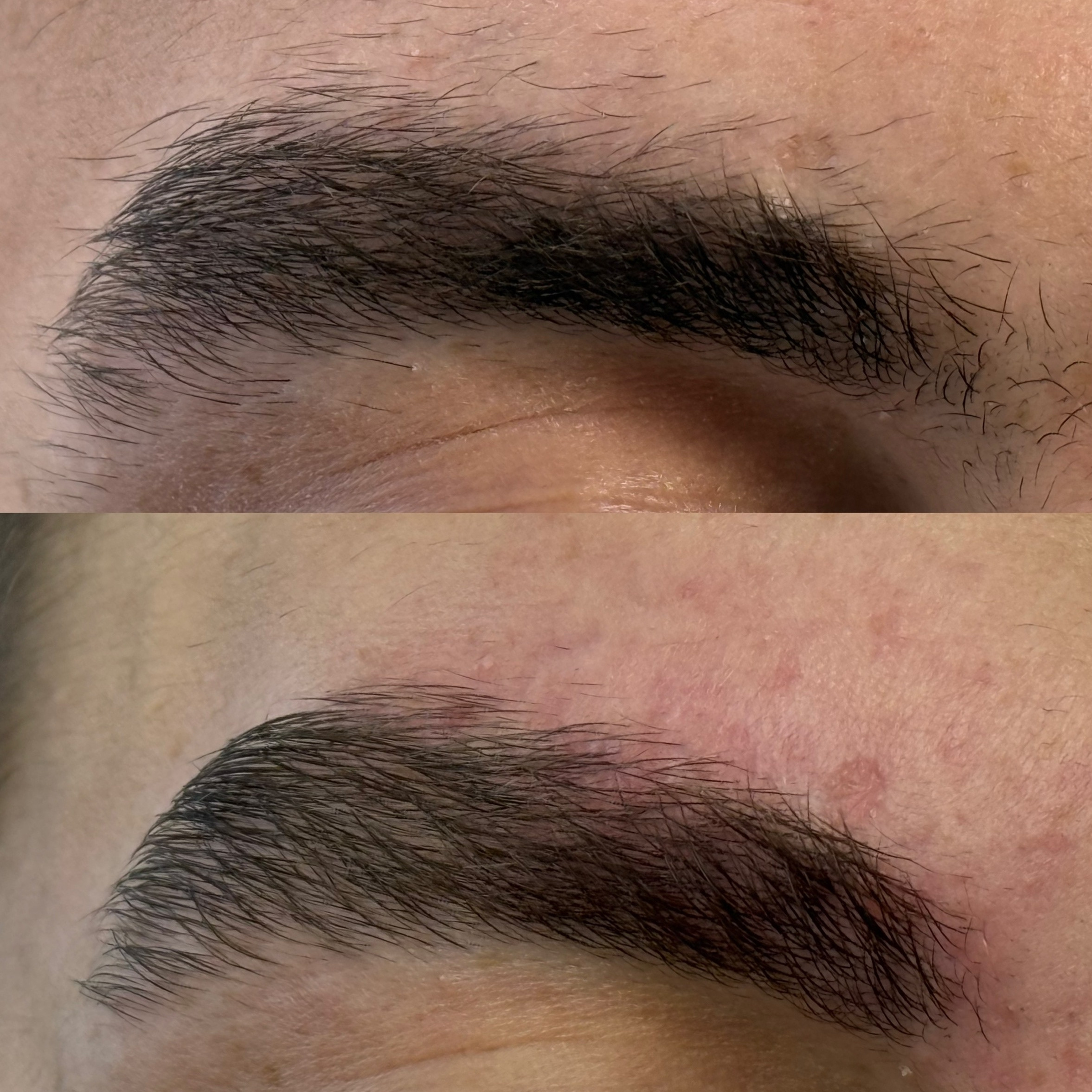 Мужская коррекция бровей