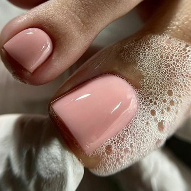 Обработка пальчиков с покрытием