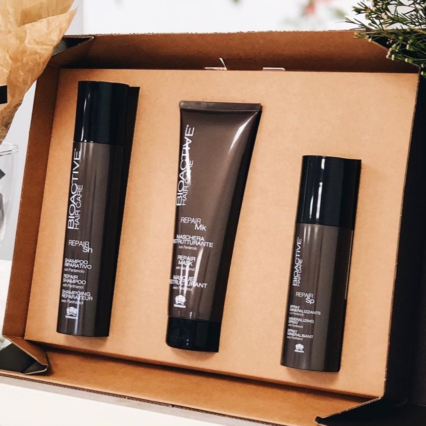 КОМБО - стрижка + ампульное восстановление  Repair от Farmagan