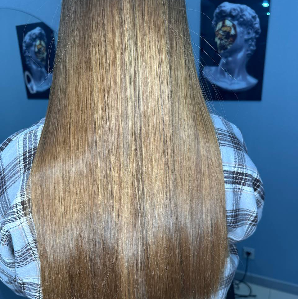 Коллагеновая  баня-экспресс восстановление ( средний волос)