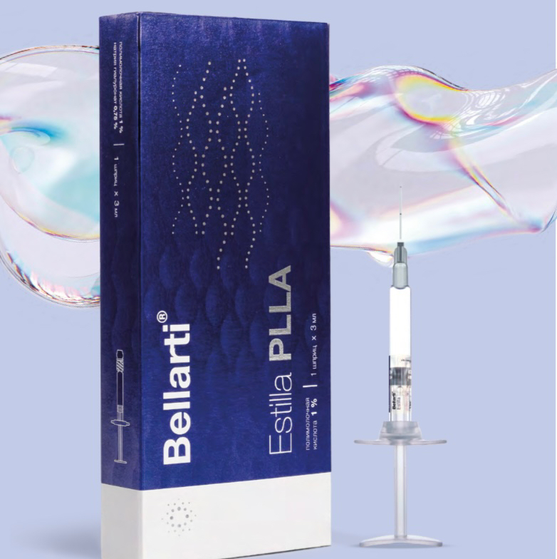 Полимолочная кислота.  BELLARTI ESTILLA PLLA, 3 мл Восстановление упругости и тургора.  РЗН 2024/22705