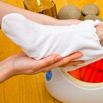 Парафинотерапия стоп