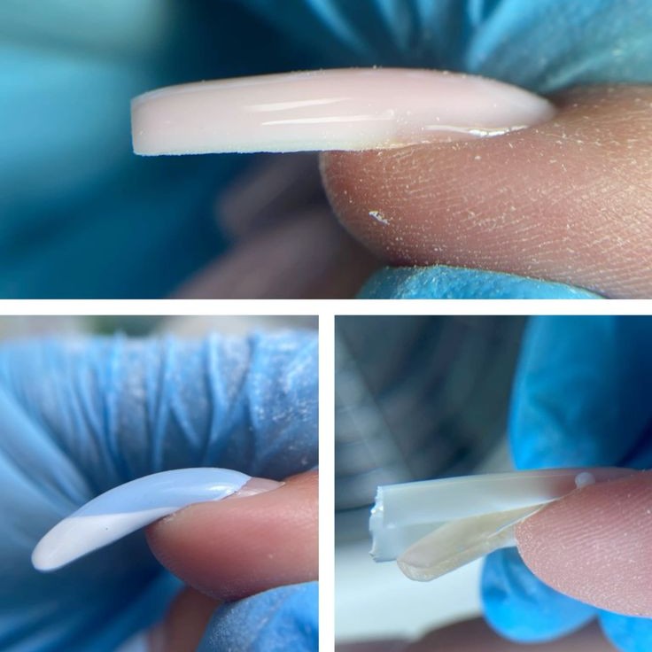 Коррекция ногтей верхними формами