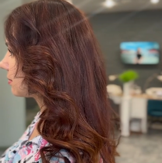 Выход из черного (средние волосы)