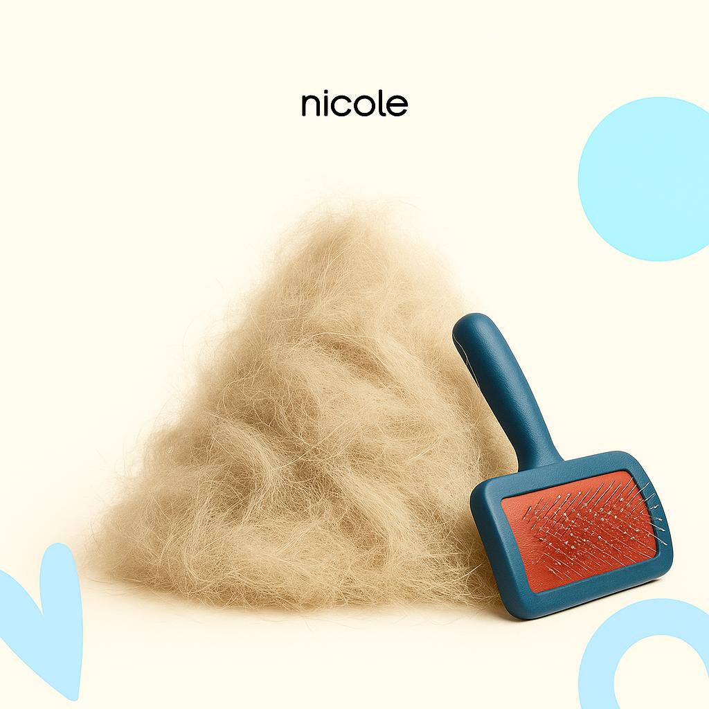 Вычес кошки без мытья