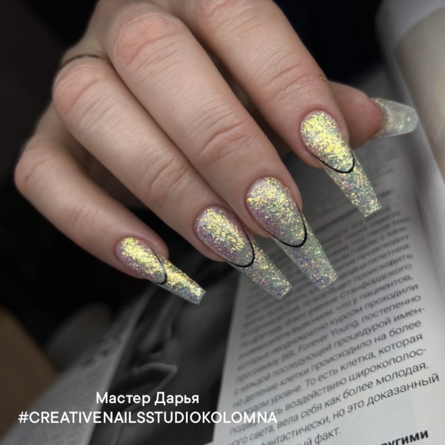 Креативное наращивание. Верхние формы.