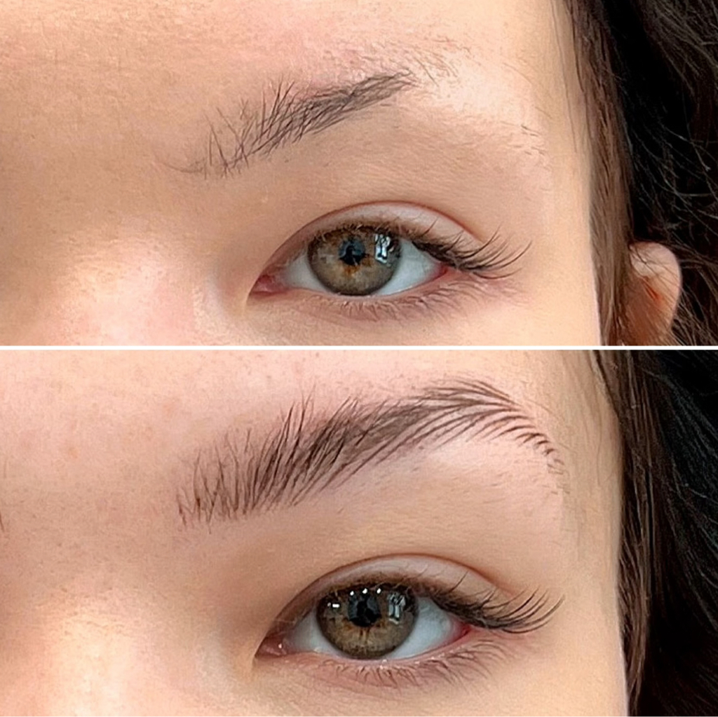 Брови в волосковой технике (первичная процедура)