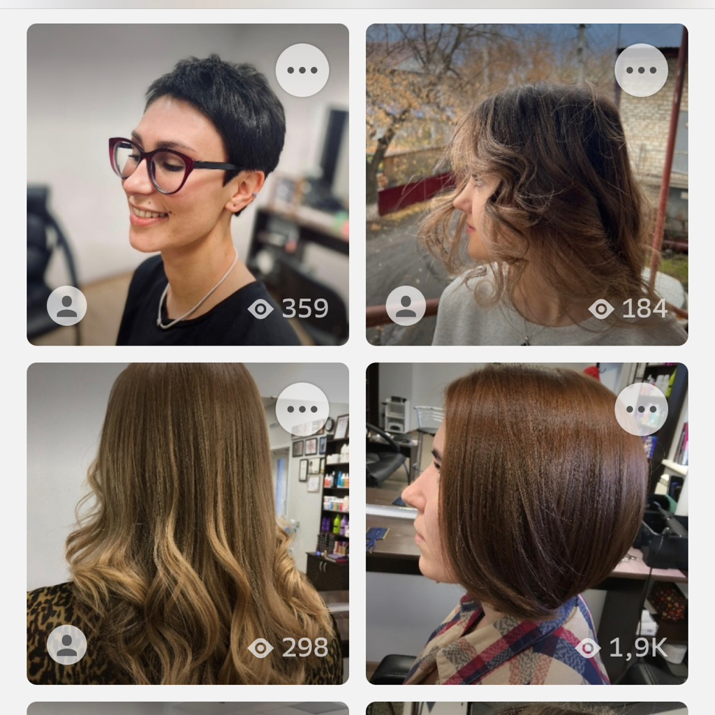 Окрашивание волос однотонное( корни, полотно)