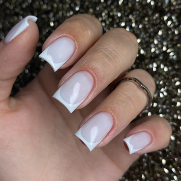 Маникюр с укреплением +сложный дизайн (втирка,френч) ( в стоимость входит исправление архитектуры)