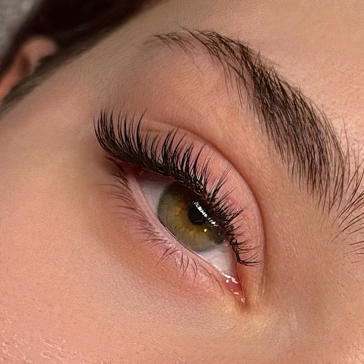 Наращивание ресниц 2D