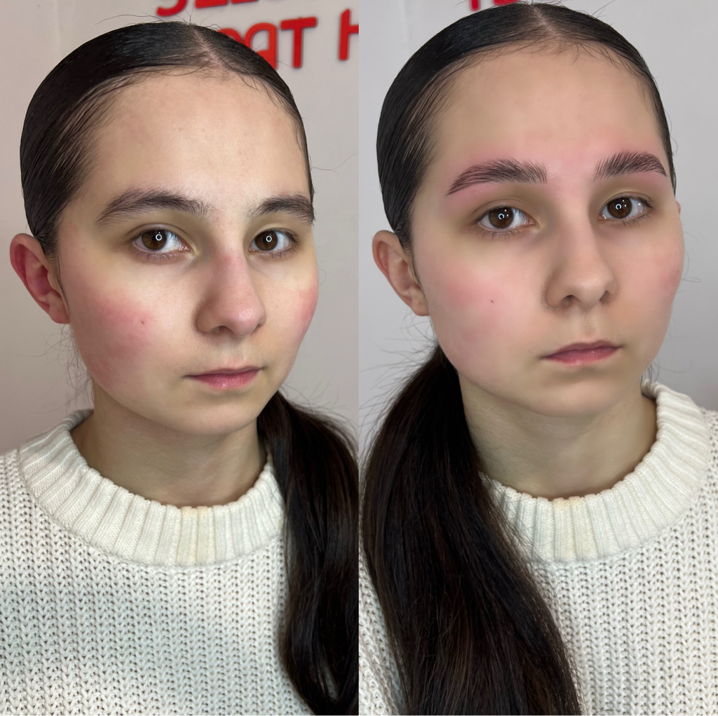 Коррекция бровей