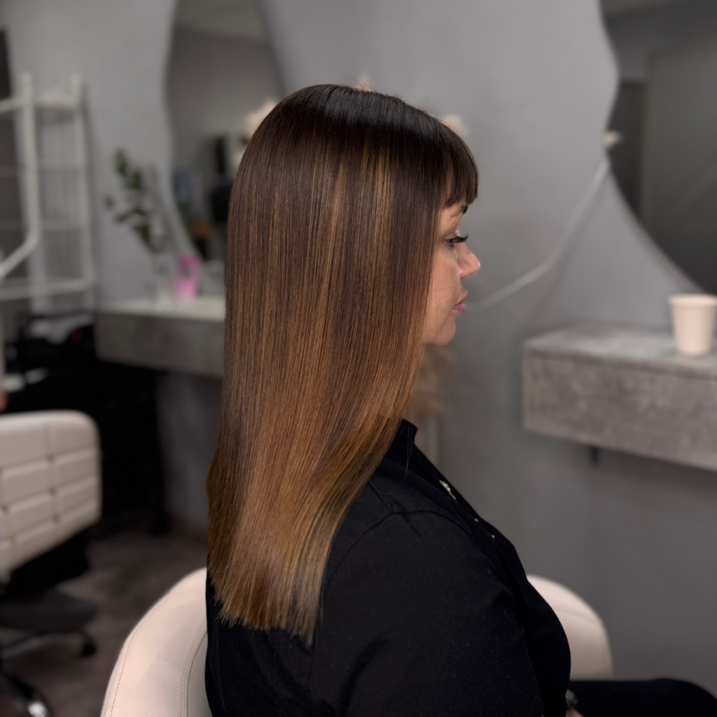 Комплекс «прикорневой объем + кератин/ботокс